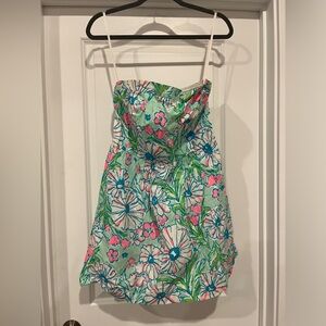 Lilly Pulitzer Chandie Mini Dress in Splish Splash size L